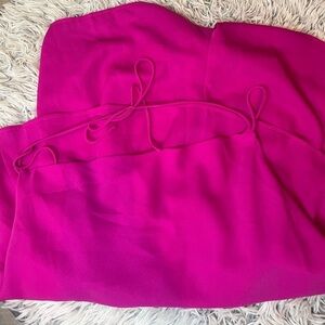 Boutique hot pink romper